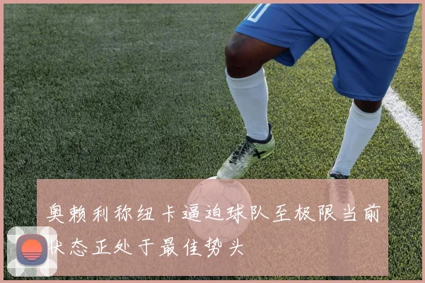 奥赖利称纽卡逼迫球队至极限当前状态正处于最佳势头